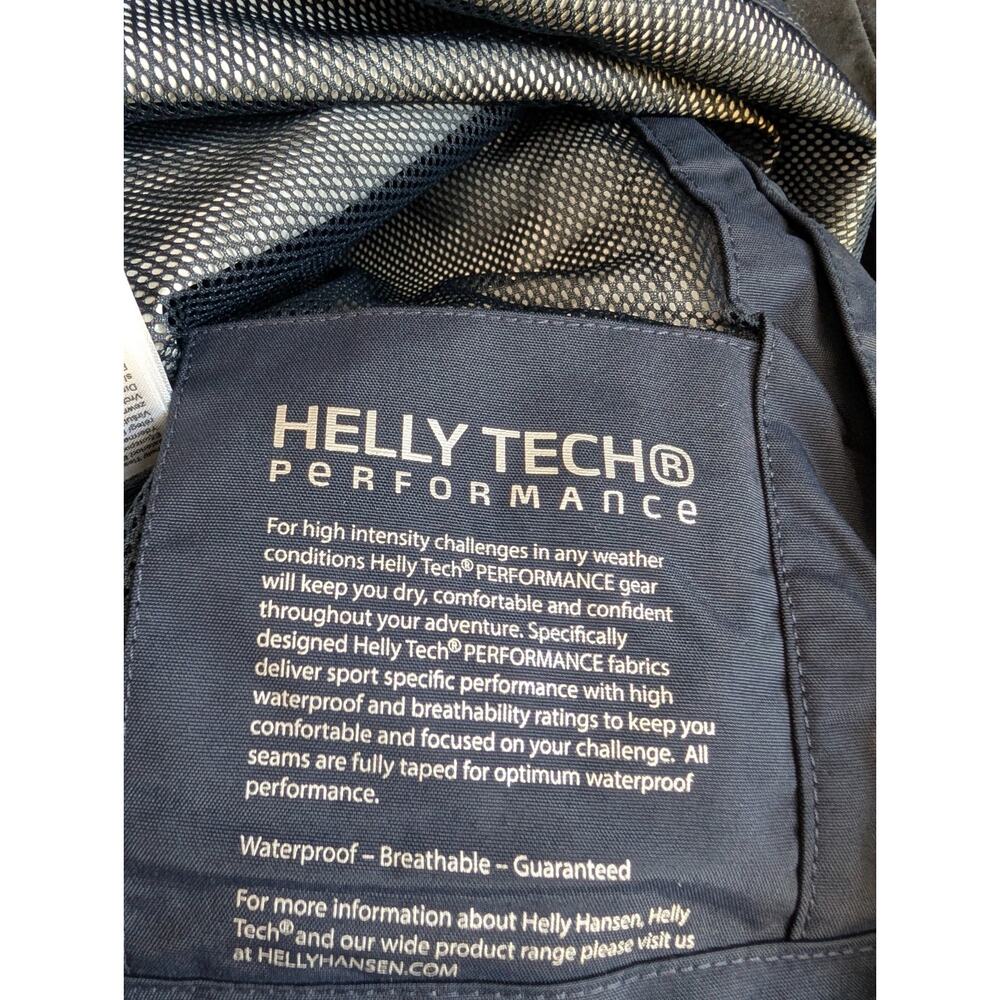 Helly Hansen Pier 3.0 Coastal Sailing Jacket Mens S Navy Blue Regular Zip-Up NWT - Picture 5 of 5